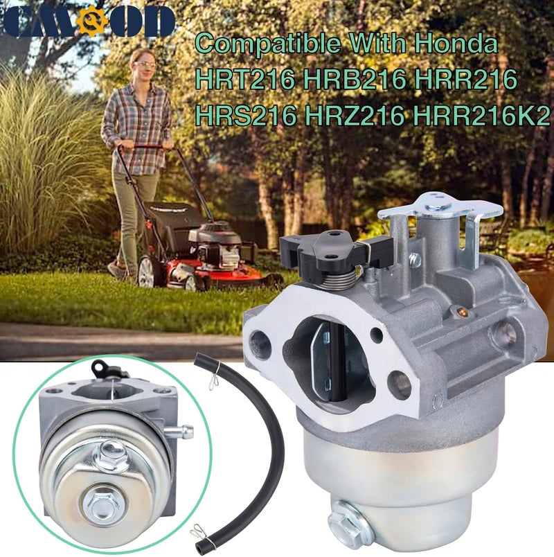 CMOOD GCV160 Carburetor Compatible With Honda HRT216 GCV160A HRR216 HRS216 HRB216 HRZ216 GCV160LA GCV160LE GCV160LAO Carburetor Lawn Mower Pressure Washer Engine Replace 16100-Z0L-023 16100-Z0L-853 - Image 5